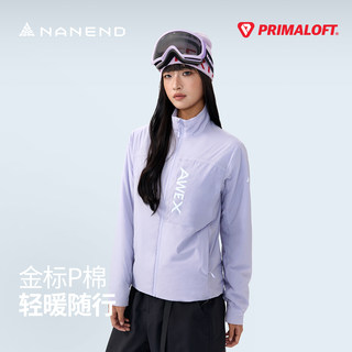 [Nan En & Awex Collaboration] 2025 New P Cotton Ski Warm Mid-Layer Women's Heat-Retaining Mid-Layer Jacket Men's