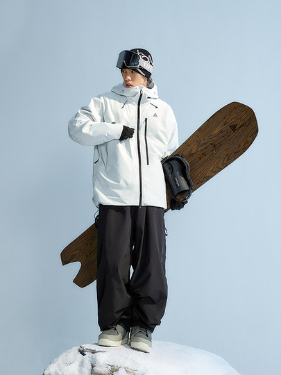 [Skyline]Nanen Ski Suit Set for Women, Snowboard Waterproof Thickened Fully Seam-Sealed Professional Snow Suit Jacket and Pants Set