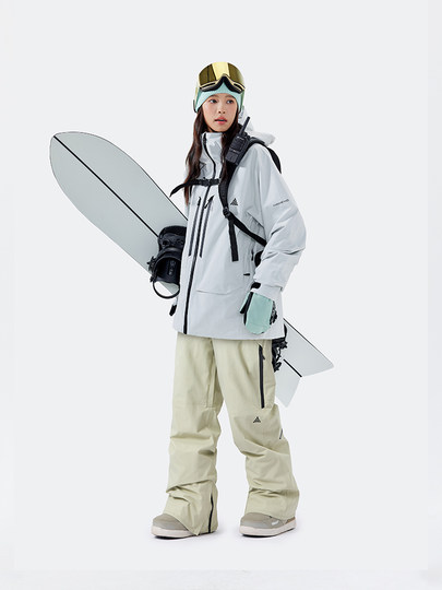 Nanend Nanen 2025 New Snowboarding Suit Waterproof and Warm Rescue Snow Suit Jacket and Pants Set