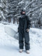 Nanen Ski Pants for Women and Men, Loose Fit, Winter Single and Double Board New Waterproof Professional Ski Suit, Thickened One-Piece Suit
