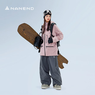 Nanend Nanen 2025 New Windproof Ski Suit Set P Cotton Waterproof Warm Snowboard Suit Jacket and Pants Set