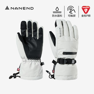 Nanend Ski Gloves Professional Single and Double Board Gold Standard P Cotton Five-Finger Thickened Waterproof and Warm Ns5015
