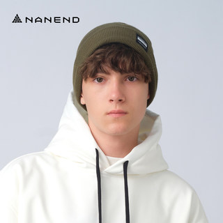 Nandn Ski Knitted Warm Windproof Outdoor Wool Hat Versatile Winter Unisex Trendy Hat Nm018