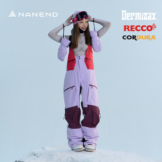 [Blizzard] Nanen 25-Year Anniversary Men's and Women's Ski Bib Pants Dermizax Berry Purple Pro Version