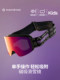 [Discover]Nanend Magnetic Ski Goggles Youth Ski Goggles High Definition Wide Field of View Anti-Fog Ng14Km