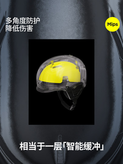 Nanen Mips Ski Helmet Women's Snowboard Carbon Fiber Anti-Collision Helmet Adult Ski Equipment Helmet