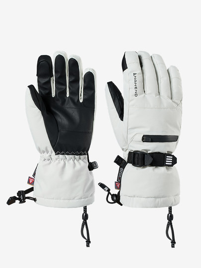 Nanend Ski Gloves Professional Single and Double Board Gold Standard P Cotton Five-Finger Thickened Waterproof and Warm Ns5015