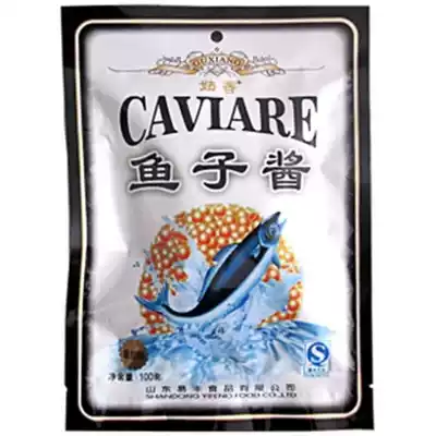 Guxiang caviar 100g Fish egg sauce bibimbap sauce Bread sauce Purple vegetable rice packing material Sushi material