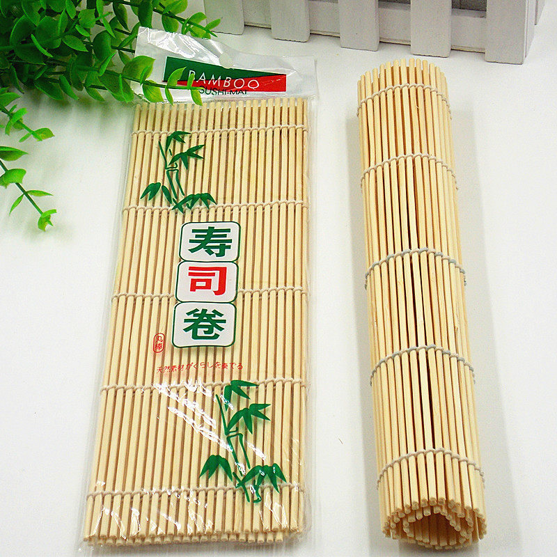 Sushi curtain Make sushi roll curtain diy tools Seaweed bag rice special tools Bamboo curtain Sushi curtain