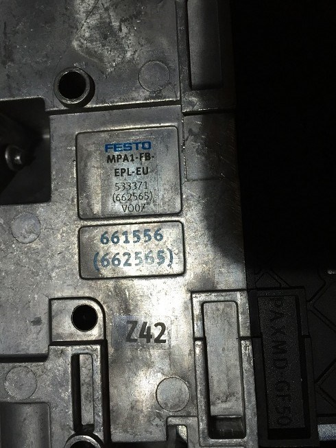 MPA1-FB-EPL-EU 533371 FESTO Ferce solenoid valve base original spot