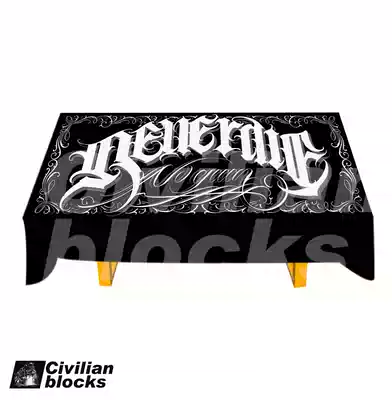 Chicano European and American West Coast Flower old school Hardcore Hip Hop Rap Hot hiphop Tablecloth
