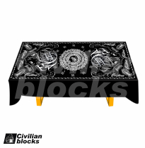 Chicano Europe and the United States West coast flower body word old school gangsta hardcore hip-hop hiphop tablecloth