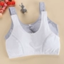 Cô gái áo ngực thời kỳ phát triển cotton học sinh trung học cơ sở nhỏ vest đồ lót thể thao không có vòng thép mỏng mùa hè quần áo nữ đẹp