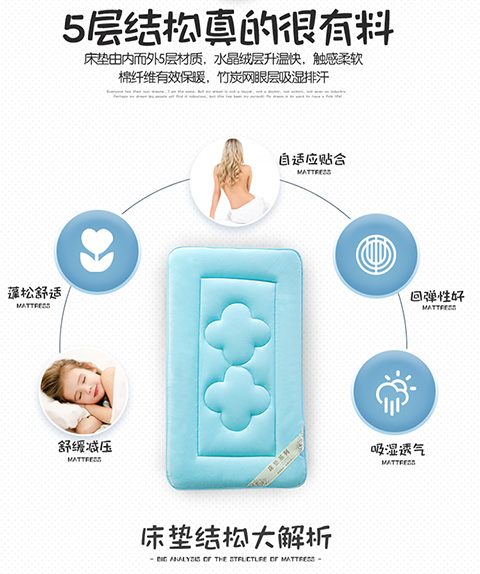 Bé vườn ươm nôi nệm trẻ em trẻ sơ sinh ngủ nhỏ tatami nệm nệm đôi mùa hè và mùa đông là - Nệm nệm giá rẻ 200k
