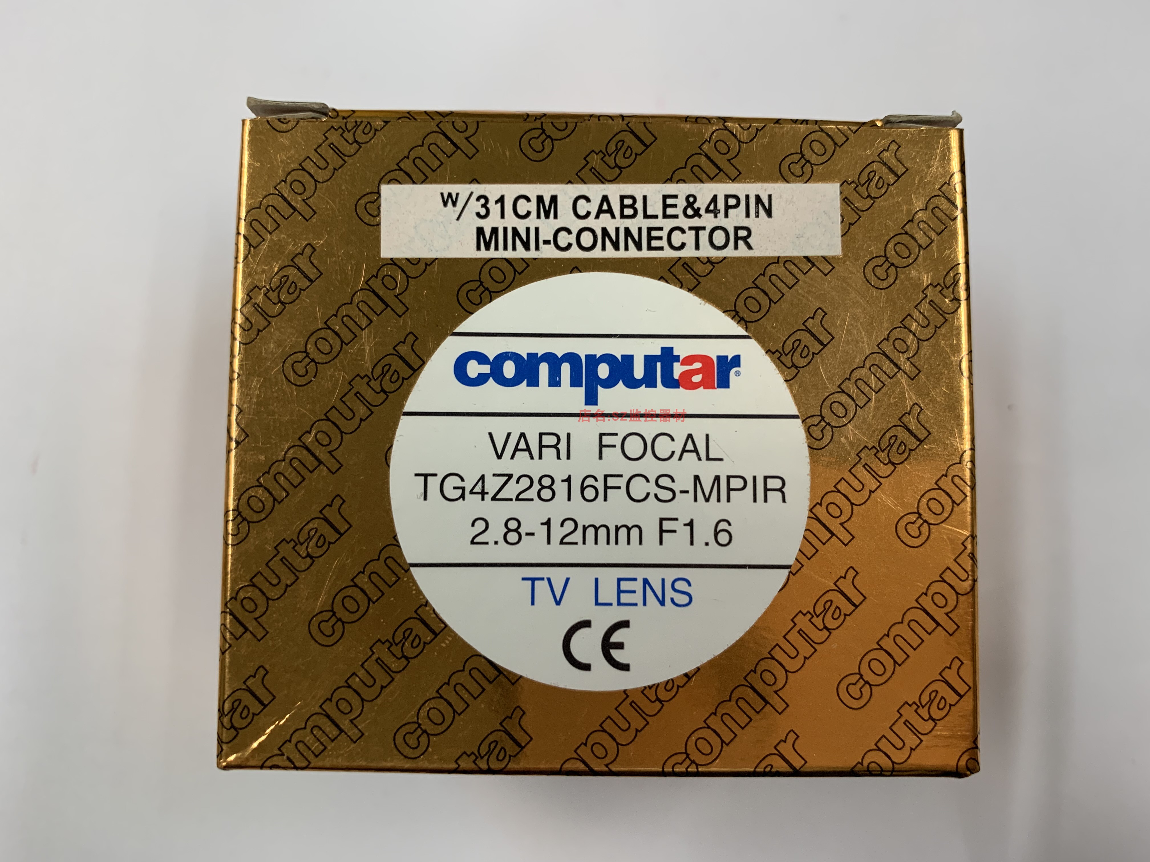 Original loaded Computar one million high-definition automatic aperture lens TG4Z2816FCS-MPIR 2 8-12mm