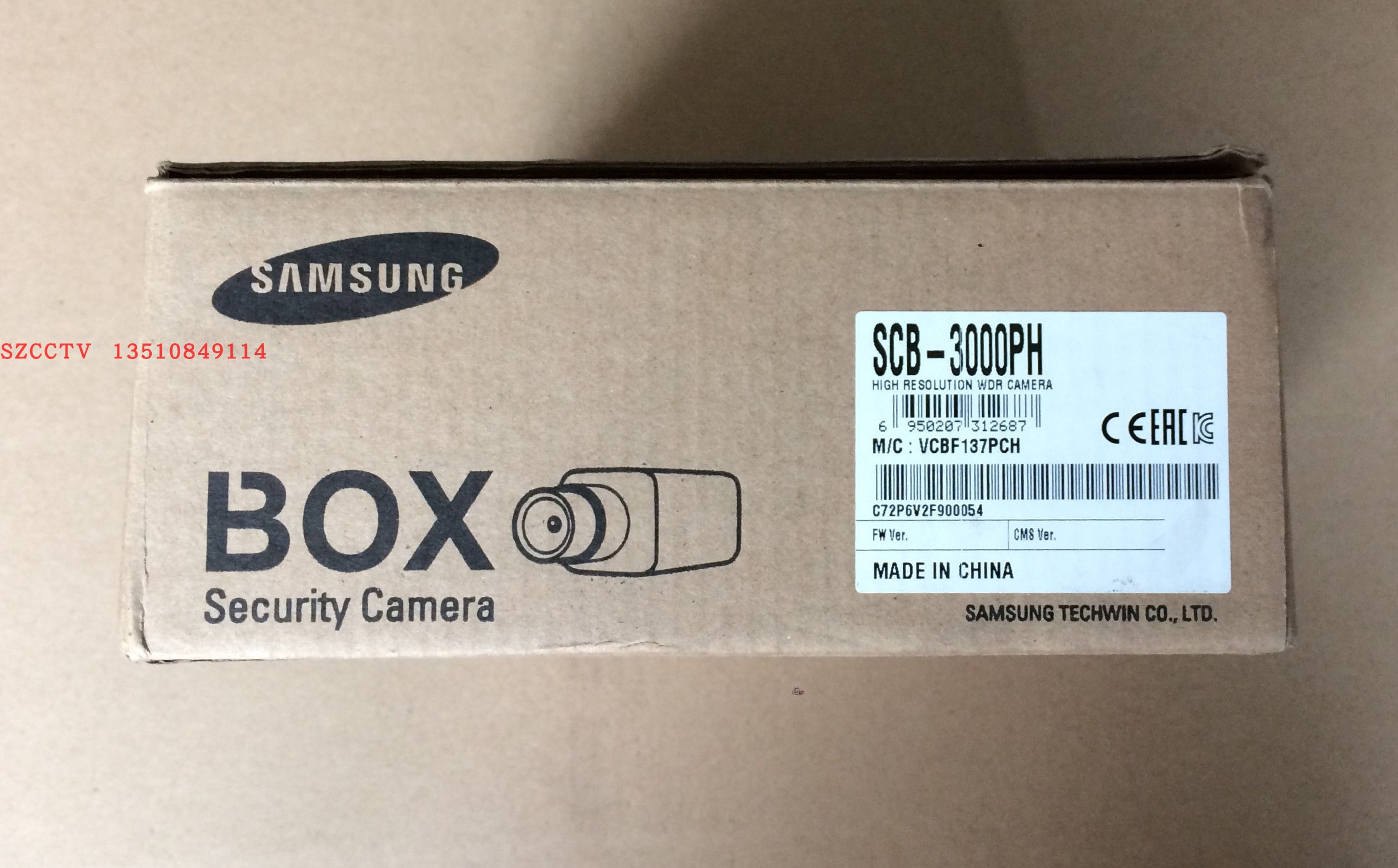 Original Samsung wide dynamic camera SCB-3000PH SCP-3001PH spot supply