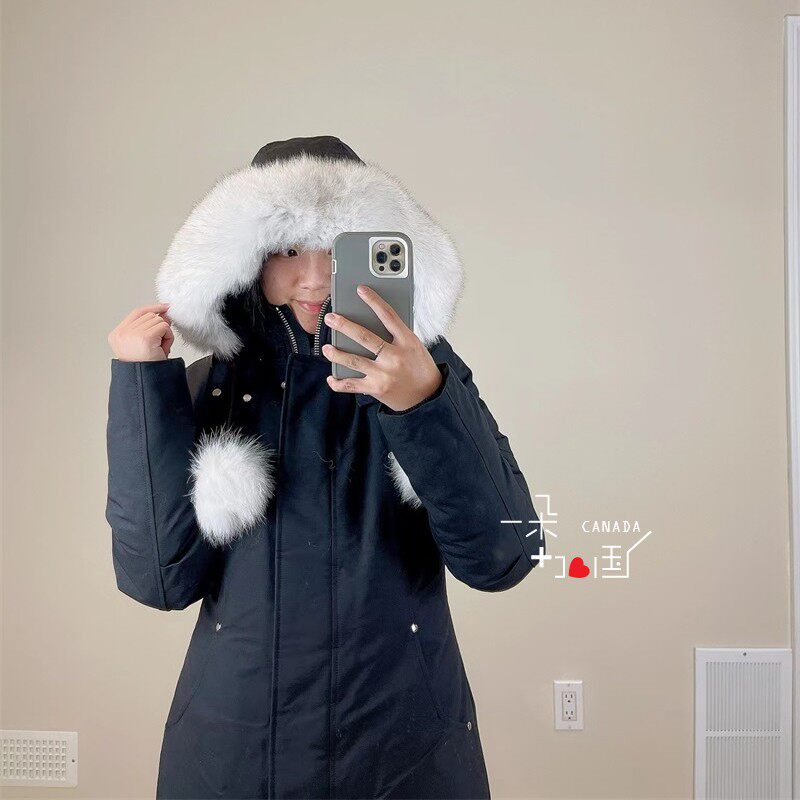 Spot M XL MOOSE KNUCKLES CUT KNIFE HAND LADY PIKE MID-LENGTH Down Clothing Canada