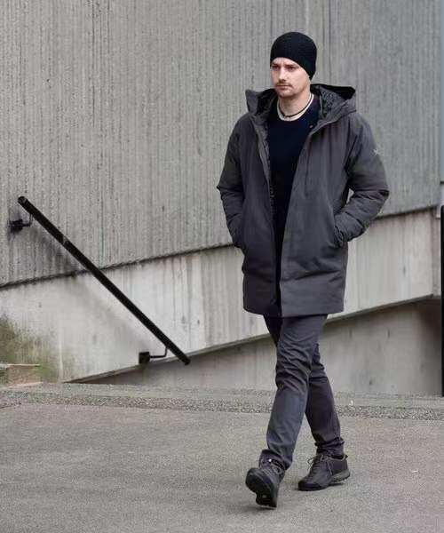 Canadian ARCTERYX Archaeopteryx Therme Men's Parker Goose Down Coat Waterproof Down Jacket Cotton Clothes