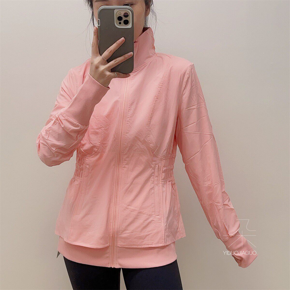 Lululemon Lulu Sights Seen Light Breathable Upright Collar Bracelet Jacket Jacket LW3DU5S