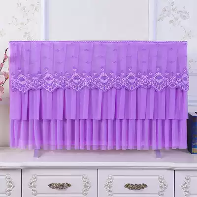 TV set-up does not take hanging lace Velcro dust cover curved LCD TV cover edge dust cover