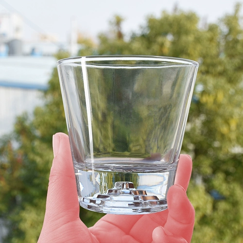 Креативный прозрачный бокал для виски для домашнего использования, стеклянный стакан
