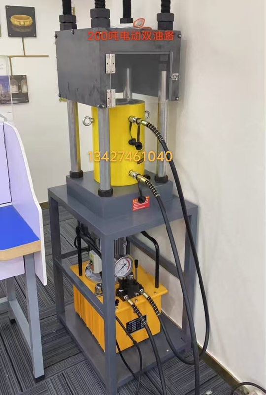 Electric Press Machine for Gold and Silver Jewelry, Strip Cutting, 200t Ceramic Powder Molding, Experimental Compression Testing Hydraulic Press Electric Press Machine for Gold and Silver Jewelry, Strip Cutting, 200t Ceramic Powder Molding, Experimental Compression Testing Hydraulic Press