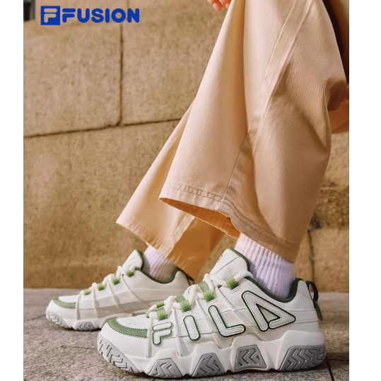 多彩情侣面包鞋丨FILA FUSION斐乐潮牌男鞋复古老爹鞋运动鞋女鞋