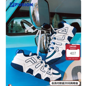 多彩情侣面包鞋丨FILA FUSION斐乐潮牌男鞋复古老爹鞋运动鞋女鞋