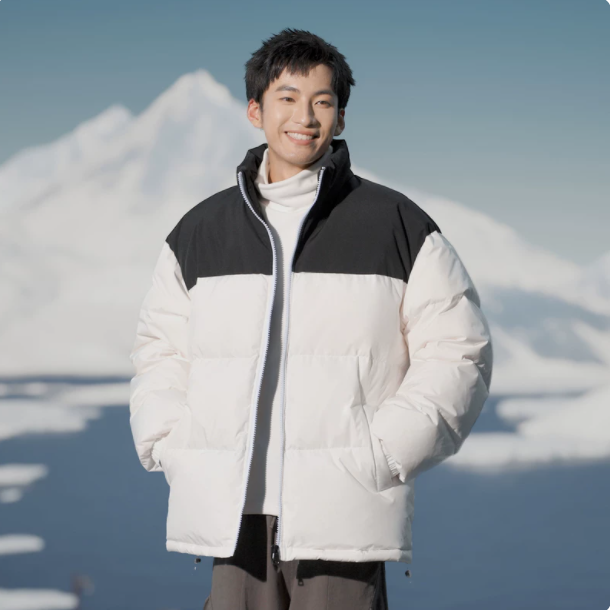 KYP真维斯青少年女装2024冬季新款 时尚百搭小个子短款棉衣外套