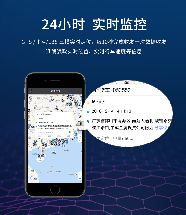 Swade Beidou định vị gps xe điện pin xe máy thiết bị chống trộm thiết bị vệ tinh Beidou - Âm thanh xe hơi / Xe điện tử máy hút bụi xe oto