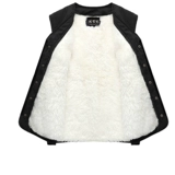 Демисезонный шерстяной флисовый удерживающий тепло жилет, для среднего возраста