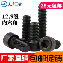 12 Grade 9 Hexagon screw M3M4M5M6M8*4 5 6 8 14 20 30 40 50 6070 80