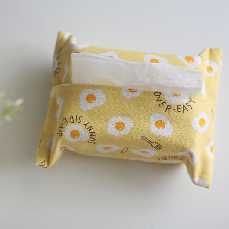 Lotus eggs Eggs Nature Time Zoo Zakka Imported Cotton Cloth Art Paper Towel Kit Bag Original Hand