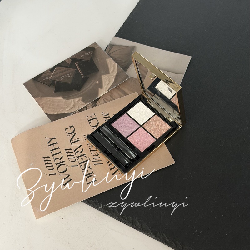In Stock for Children's Day|Ysl Saint Laurent 2026 Summer New Limited Edition Leather Four-Color Eyeshadow # 740 Leather Blush In Stock for Children's Day|Ysl Saint Laurent 2026 Summer New Limited Edition Leather Four-Color Eyeshadow # 740 Leather Blush