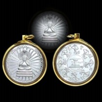 Thai specialty Azankun Pan 2546 must play sterling silver men and women necklace pendant