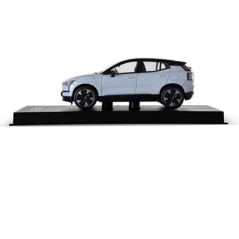 新品 1/43 ボルボ純正 マイスト 新型 ボルボ EX30 クラウドブルー Volvo ex30 1:43 car model: 🚗 Miniature version of luxury car