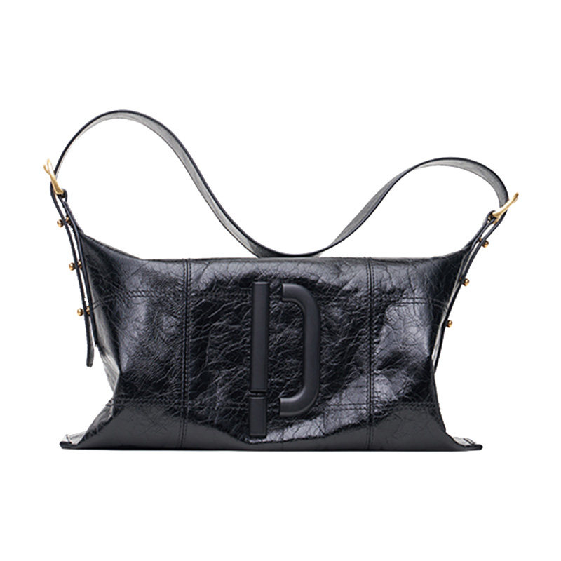 Large capacity burst leather 929 pillow bag