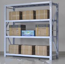 Shelf shelf Medium-sized multi-layer storage shelf Household heavy-duty warehouse shelf display rack Cargo rack iron shelf