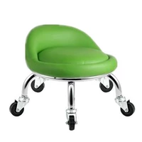 22 -сантиметровый табурет -green -обратный колес