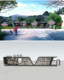 Sketch Master Modern New Chinese Style Rural Urban Bus Stop Sign Design Su Model Library
