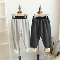 Child Striped Pants Autumn baby bunches Pants Loose children Harun pants Boys Girls casual long pants outwear
