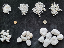 White Washed Stone Snowflake White Gravel Garden Landscaped Paving small pebble Courtyard Building paving cobblestones