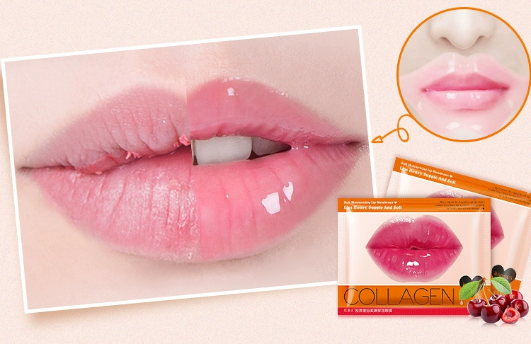 Ngủ lip mask dán giữ ẩm da chết khử muối lip color lip chăm sóc giữ ẩm dưỡng ẩm lip balm