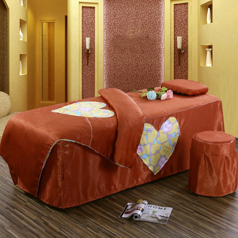 Chất liệu cotton cao cấp bao gồm bốn bộ dụng cụ làm đẹp đơn giản cung cấp vật lý trị liệu cơ thể đặc biệt - Trang bị tấm ga bọc giường spa