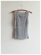 Exception 12 years old large bowl small bowl series 19 standard pure linen front and rear two-wear vest b15