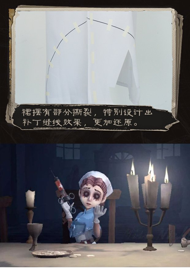 Thứ năm cá tính bác sĩ COS Quần áo Emily trẻ em ban đầu hoạt hình đồng phục trò chơi cosplay y tá quần áo - Cosplay trang phục cosplay anime