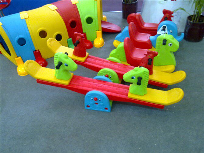 Kindergarten Stilts Stilts Children Rocking Horses Plastic Seesaw Seesaw Bikers Rocking Horse Animals Rocking Horse Little Matteri Seesaw 