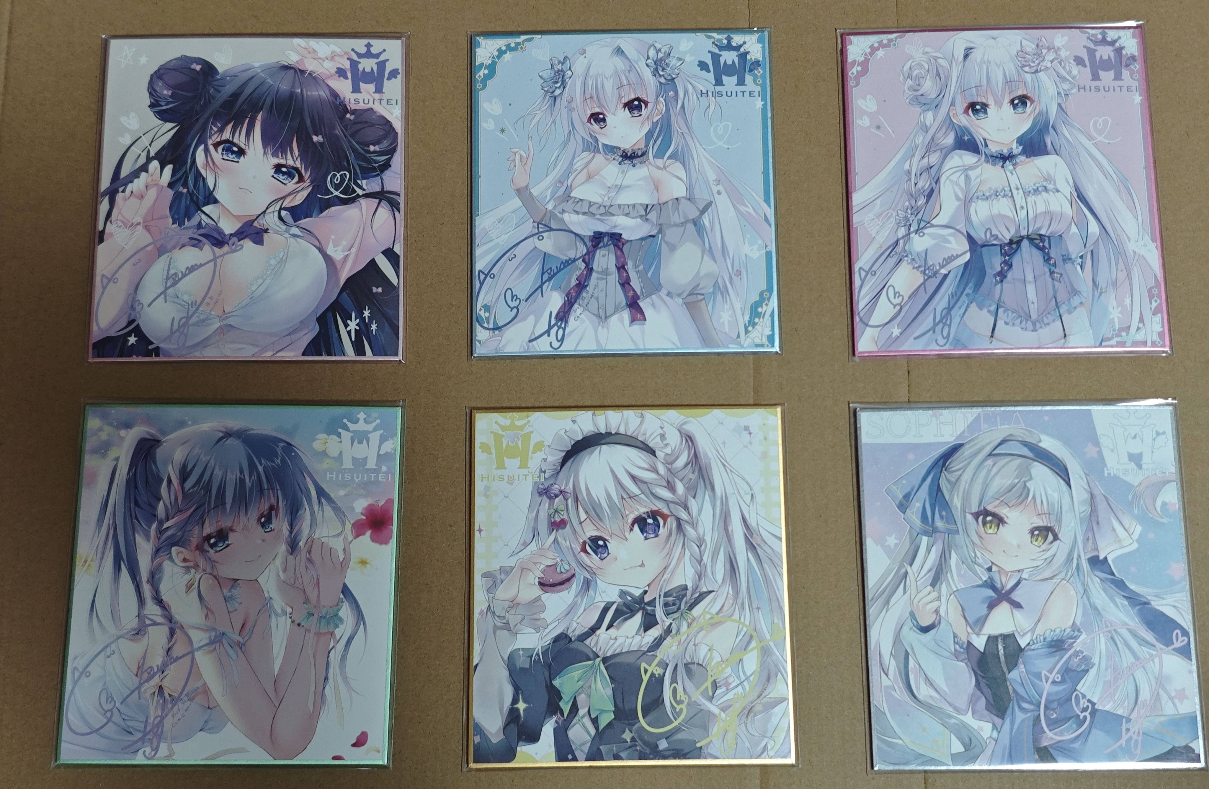 日版現貨】翡翠亭9nine 和泉つばすC103 新海天索菲色紙-淘寶Taobao