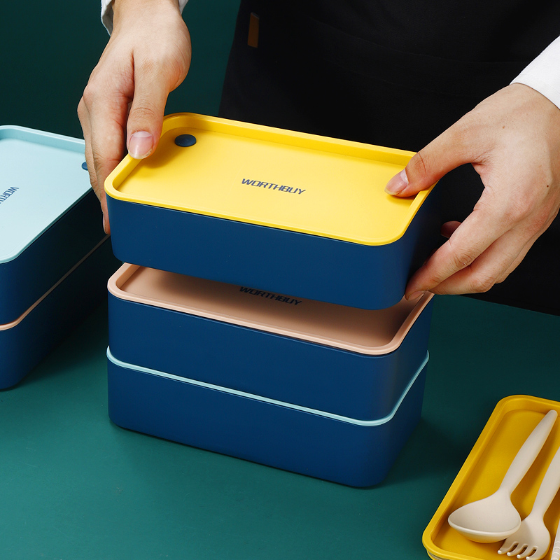 Fresh box Food grade microwave oven lunch box heating special refrigerator with meal sealed fruit