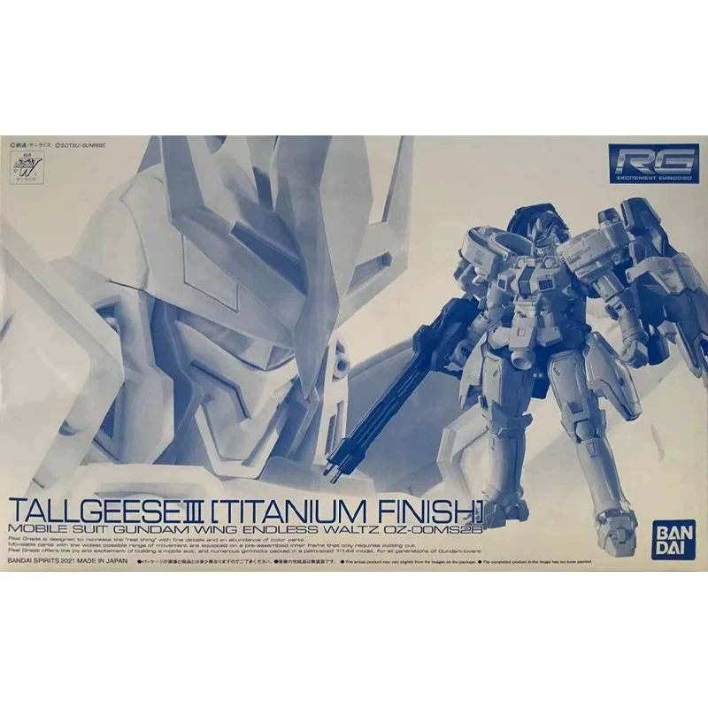 Bandai Gundam сборочная модель RG Dulukis III титановый сплав цветная версия PB ограниченная Terukis 3